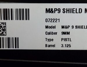 SMITH & WESSON M&P9 SHIELD 2.0 GRN LASER